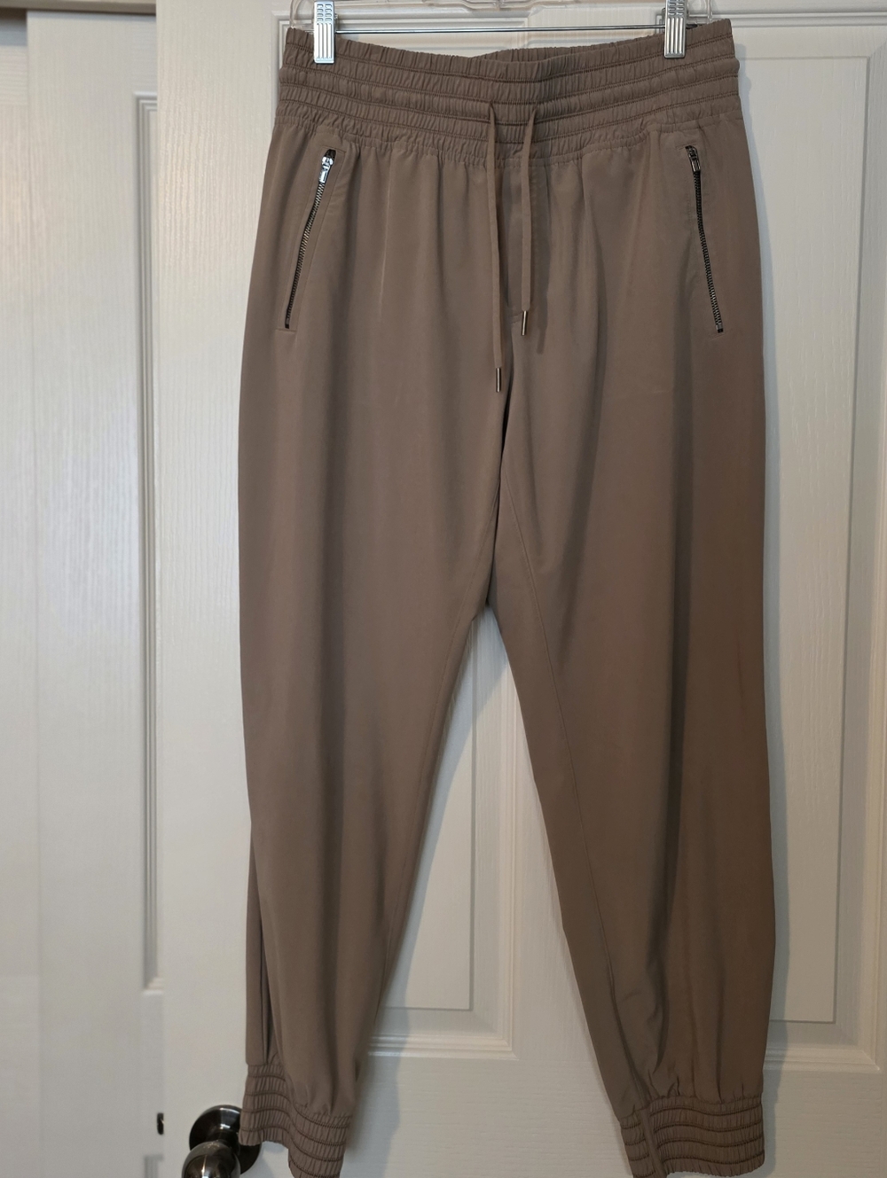 Athleta Women's Camden Jogger Pants Tan/Brown Sz 10